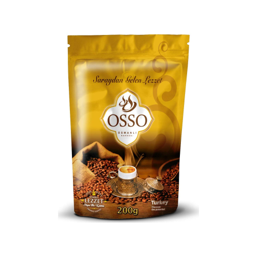 Osso Ottoman Coffee 200g Premium Turkish Arabica Coffee Authentic Taste