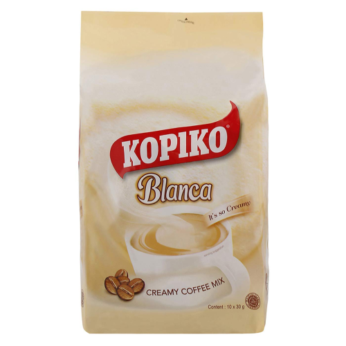 Kopiko Blanca 3 in 1 Creamy Coffee Mix 30 Sachets x 30g Instant Coffee Drink