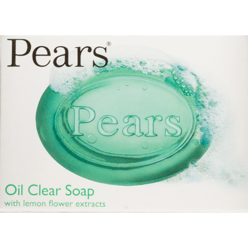 Pears Oil Clear Bar Soap 125g – Oil Control & Hydrating Cleanser for Oily Skin