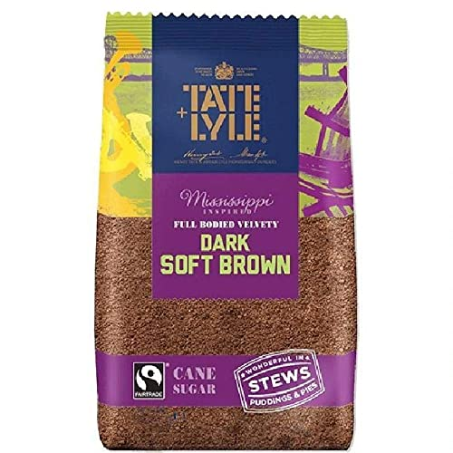 Tate & Lyle Fairtrade Dark Brown Soft Sugar 500gr x1