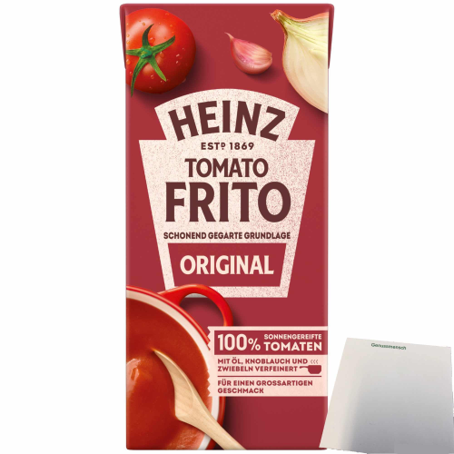 Heinz Tomato Frito Tomatensaus verfijnd mit Knoflook und Uien