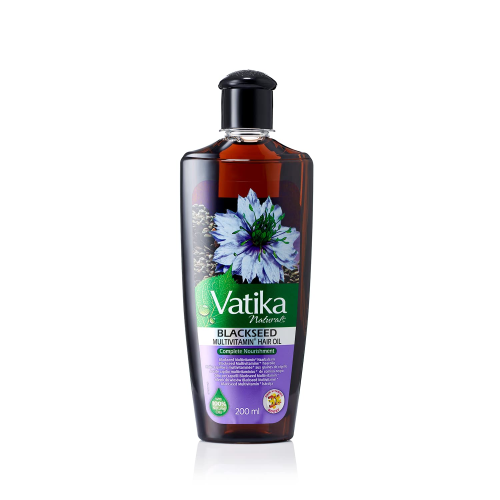 Dabur Vatika Black Seed Hair Oil 200 ml Nourishing Scalp Treatment Strengthen Hair