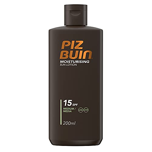 Piz Buin Feuchtigkeitsspendende Sonnenmilch LSF15 200 ml