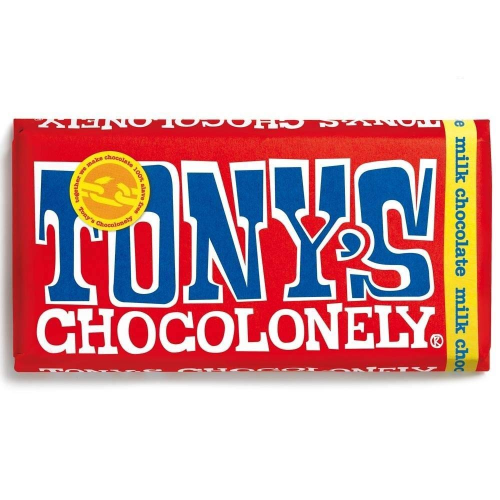 Tony's Chocolonely Melk Chocolade Reep - Melkchocolade Reep - 180 gram