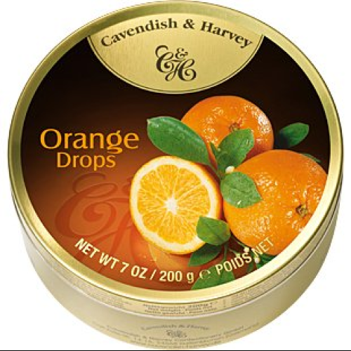 Cavendish Orange Drops - 200g Tin