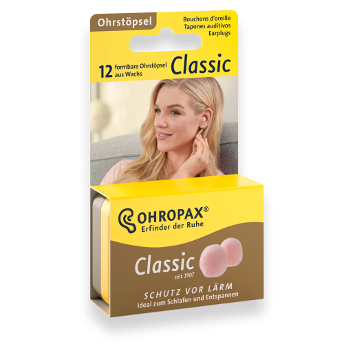 Ohropax Classic Wasbolletjes - Oordoppen - 12 Stück