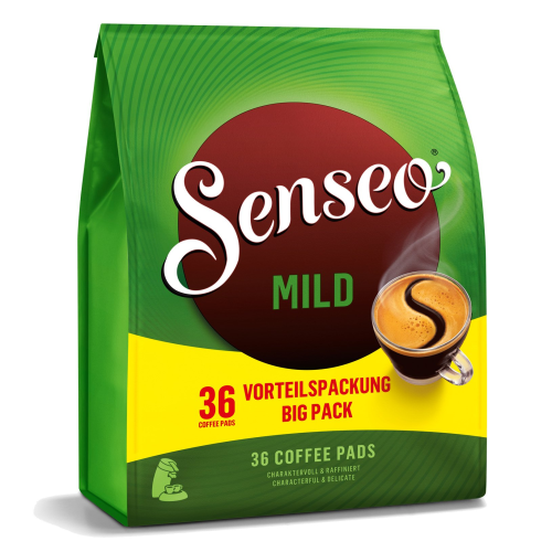 Senseo Coffee Pads Mild 36 Pads – Smooth & Flavorful Coffee Pods for Perfect Brewing