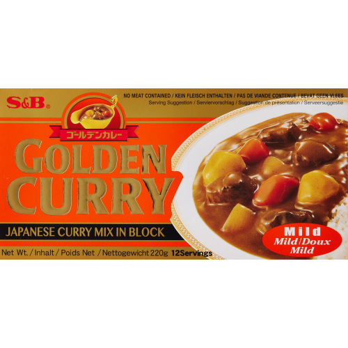 S&B Golden Curry Mild 220g x1