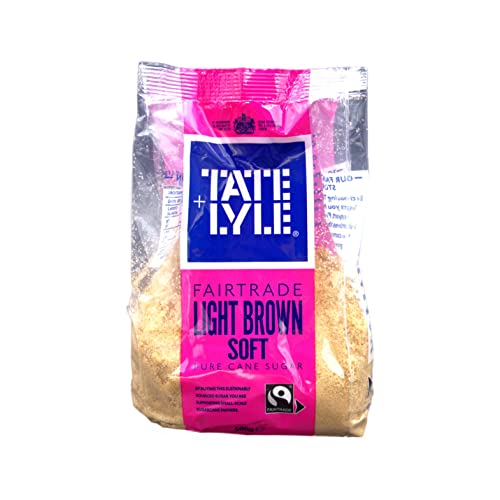 Tate & Lyle Fairtrade Light Brown Soft Sugar 500g x1