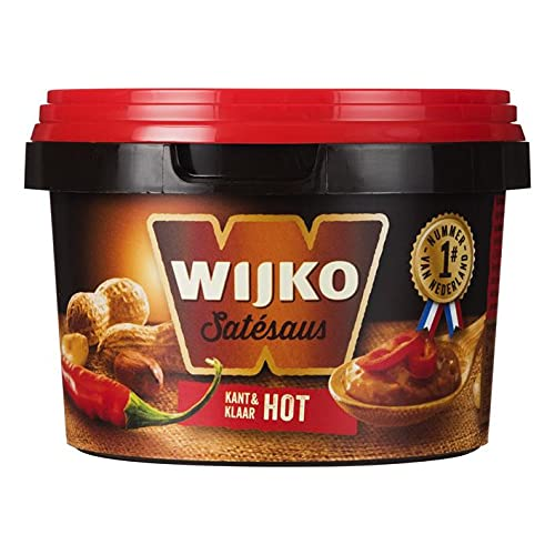 Wijko Satay sauce ready-made hot 500ml