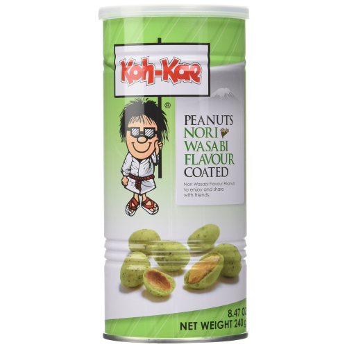 Koh Kae Peanuts with Seaweed Wasabi 240g - Crunchy Flavorful Snack