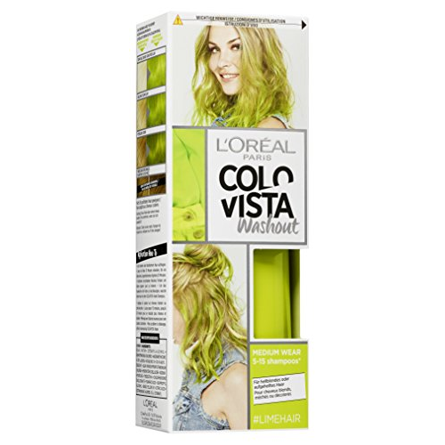 LOreal Paris Colorista Washout Lime Hair