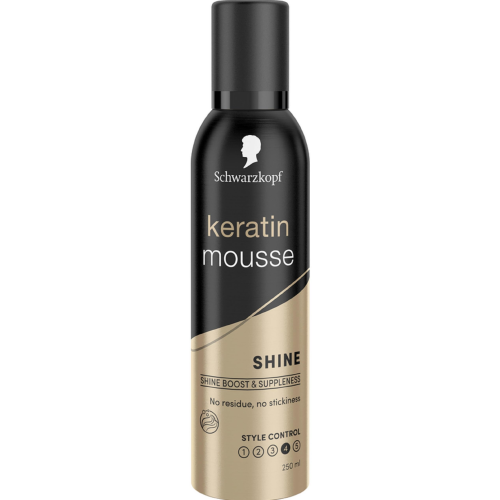 Schwarzkopf Keratin Mousse Extra Strong Hold - 250 ml