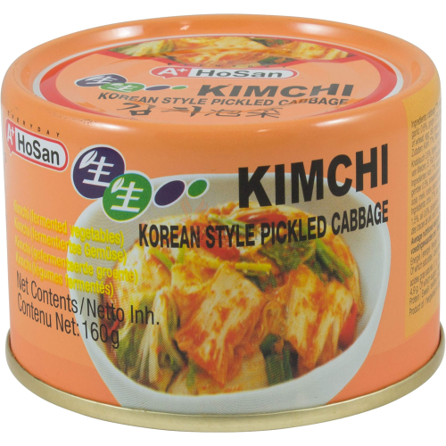 Hosan Kimchi Fermented Vegetables 160g Authentic Korean Side Dish for Healthy Digestion