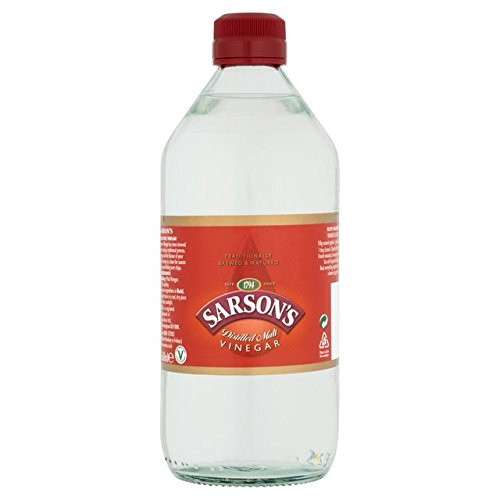 Sarsons Distilled Malt Vinegar 568ml | Classic Tangy Flavor for Cooking & Seasoning