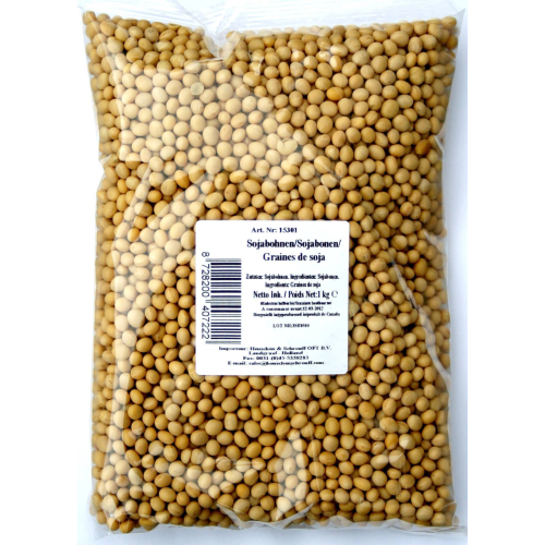 HS Soybeans 1000g Non-GMO Plant-Based Protein Rich Vegan Cooking & Baking