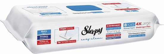 Sleepy Blue Mopa Compatible 50 Sheets - High-Quality Cleaning Pads for Efficient Use