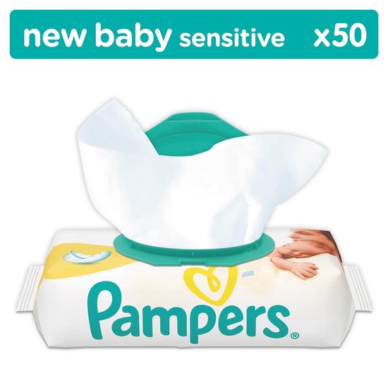 Pampers New Baby Sensitive Babytücher (12x50 Stück)