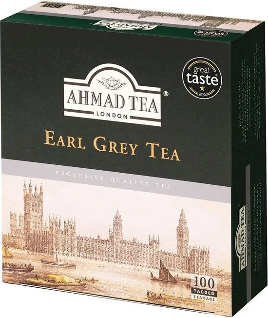 Ahmad Tea Beuteltee Earl Grey 100er 200g