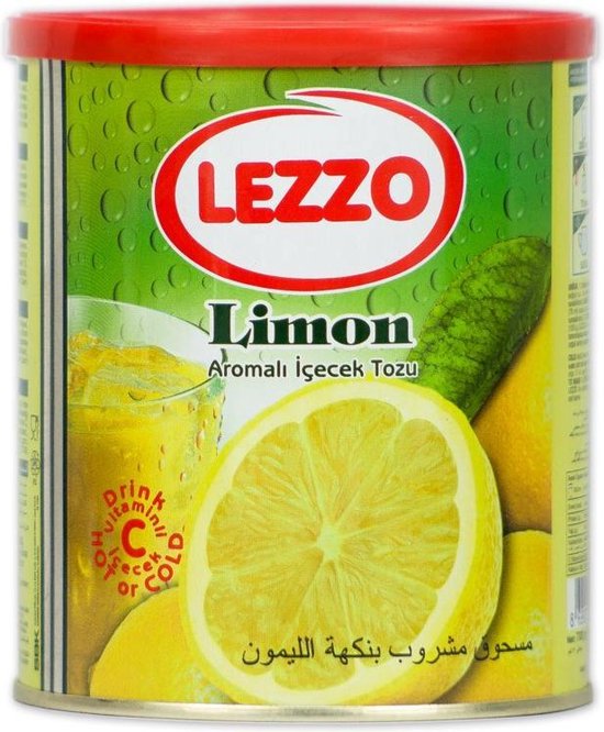 Lezzo Limon Cay Toz Instant GetränkepulverZitrone Dose 700g