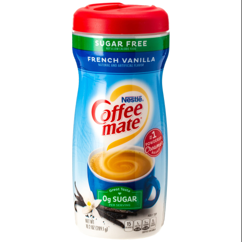 Nestle Coffee-Mate French Vanilla Sugar-Free Coffee Creamer 289.1g