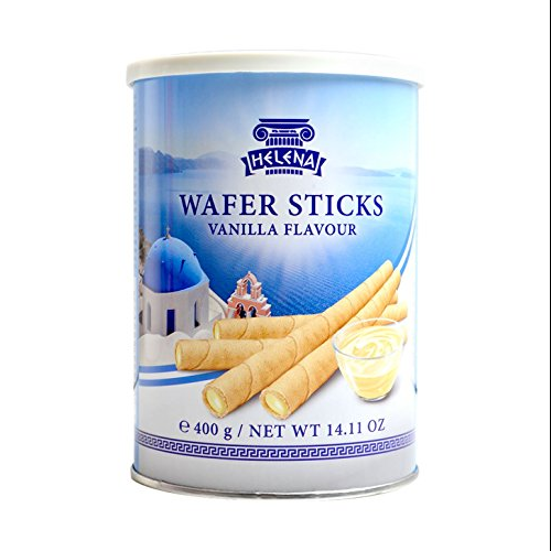 Feiny Biscuits Waffelrollen mit einer cremigen Vanillecreme, 400 g