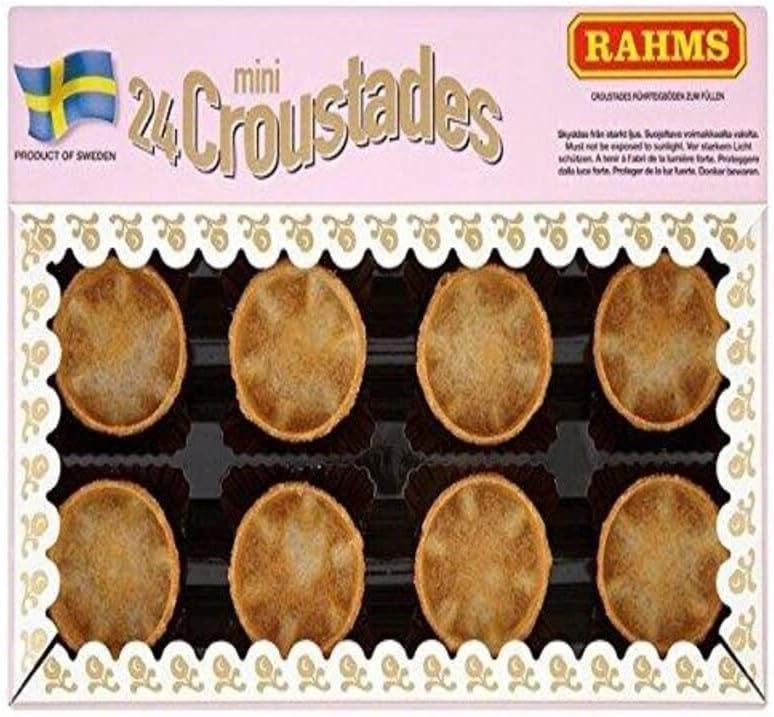 Rahms Mini Crusty Cups 24 per Pack 50g – Ready-to-Use Snack for Appetizers & Desserts