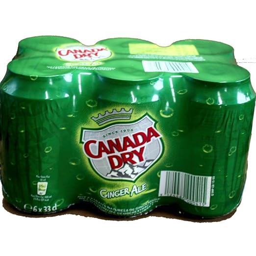 Canada Dry Ginger Ale  6 x 0.33 L