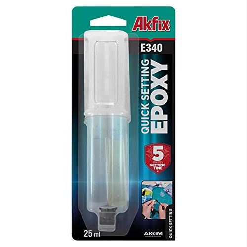 Akfix E340 Mix quick Epoxy kleber mit