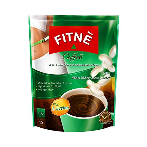 Fitne Kaffee mit Kidneybohnen-Extrakt 10er Pack (150g)