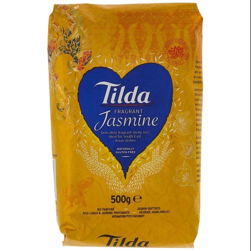 Tilda Pandan Jasmine Rice 500g - Aromatic Thai Jasmine Rice with Fragrant Pandan