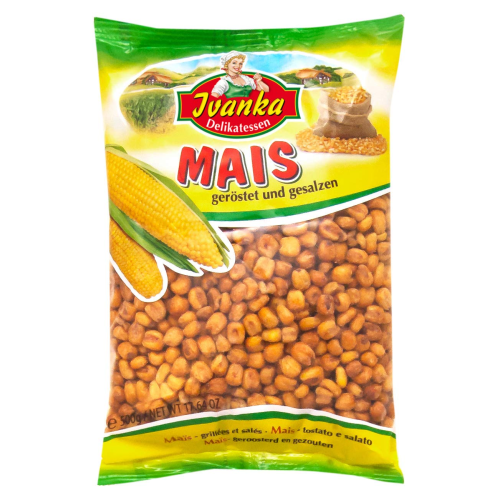 Ivanka Corn Roasted and Salted Snack 500g - Crunchy and Flavorful Snack