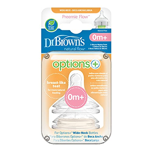 DR. BROWNS OPTIONS+ SPEEN PREMATUUR BREDE HALS