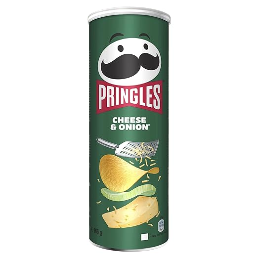 Pringles-Käse und Zwiebeln 165 gr