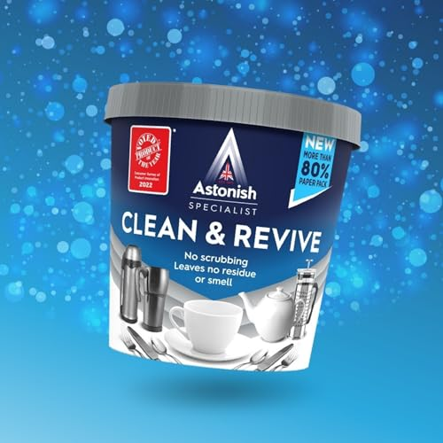 Astonish Specialist Clean & Revive Stain Remover Rubbed Tea & Coffee Stains for Cups & Teapots&#44; 350g x1