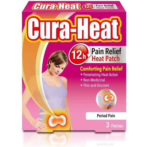 CURA-HEAT PATCH PERIOD 3PK