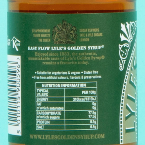 Tate Lyles Golden Syrup Bottle 454g