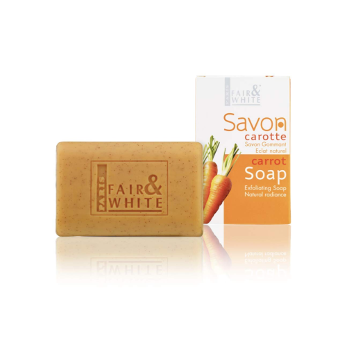 Fair & White Paris Carrot Soap Exfoliating Soap Natural Radiance 200g