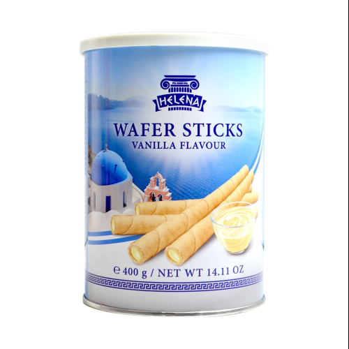 Feiny Biscuits Waffelrollen mit einer cremigen Vanillecreme, 400 g