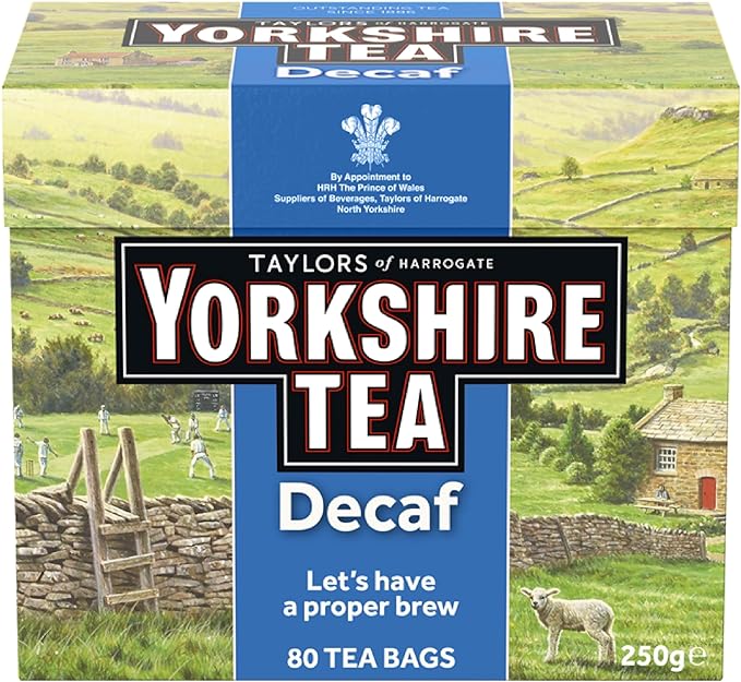 Taylors Yorkshire Tea Bedtime Decaf Brew 40 Tea Bags Relaxing Caffeine-Free