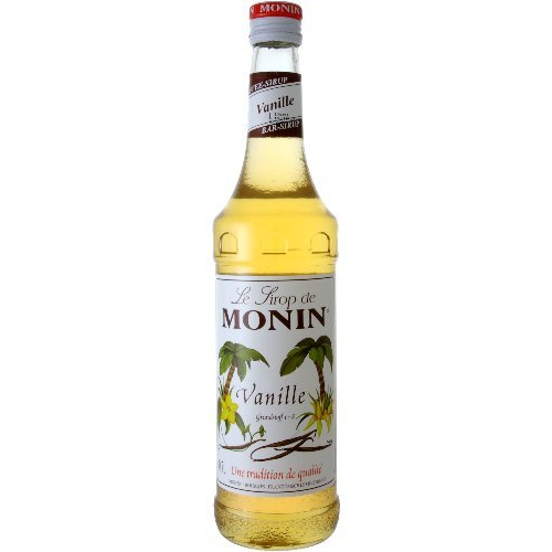 Monin Vanilla Syrup 70cl Authentic Sweet Flavor Perfect for Coffee and Cocktails