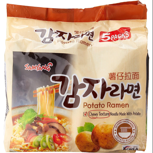 Samyang Potato Ramen (5x120g)