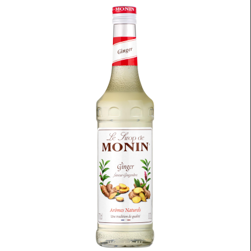 Monin Ginger Syrup 70cl Premium Flavoring for Cocktails Drinks Baking