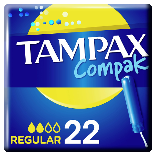 Tampax Compak Regular 22 stecken geblieben