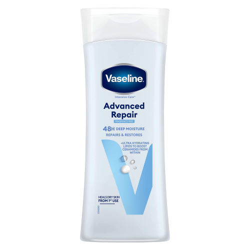 Vaseline Advanced Repair Intensive Care Body Lotion 400 ml Moisturizes Dry Skin