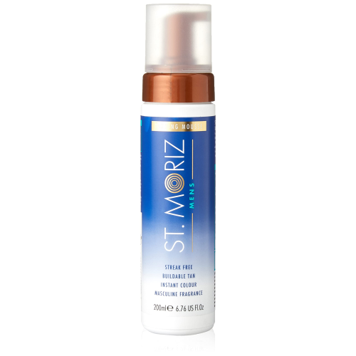 St. Moriz Self-Tanning Mousse Men 200ML Fast-Drying Streak-Free Bronzer