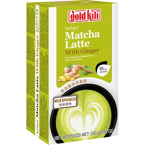 Gold Kili - Instant Matcha Ingwer (10 x 25 g) x1