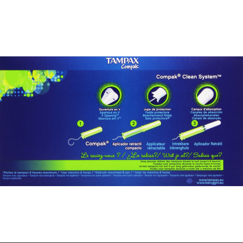 TAMPAX COMPAK SUPER 36S