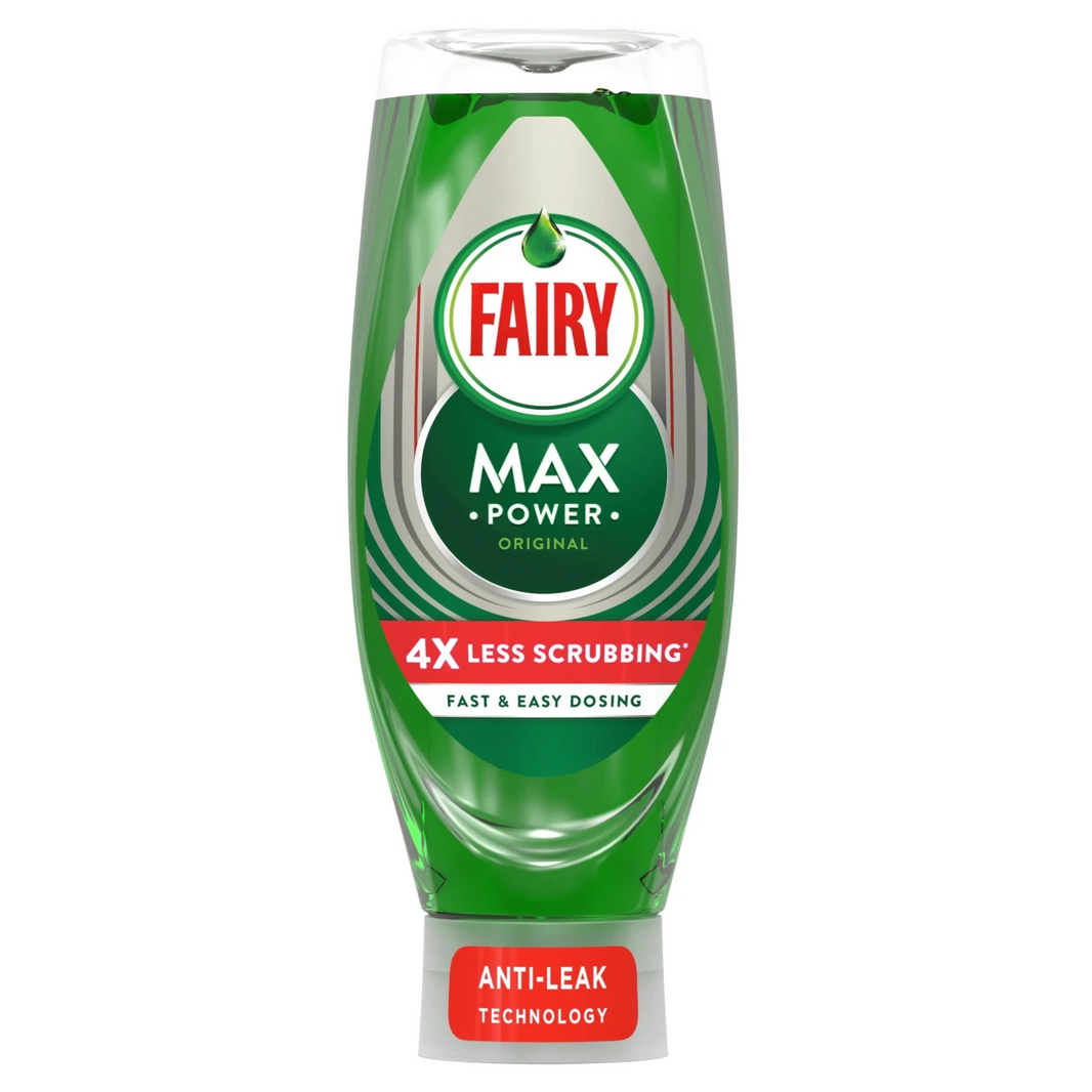 Fairy Max 440ML Original Washing Up Liquid Powerful Grease Removal Fresh Fragrance