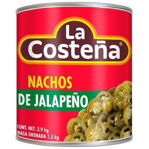 La Costena Jalapeño Nacho Slices 220g Authentic Pickled Mexican Heat